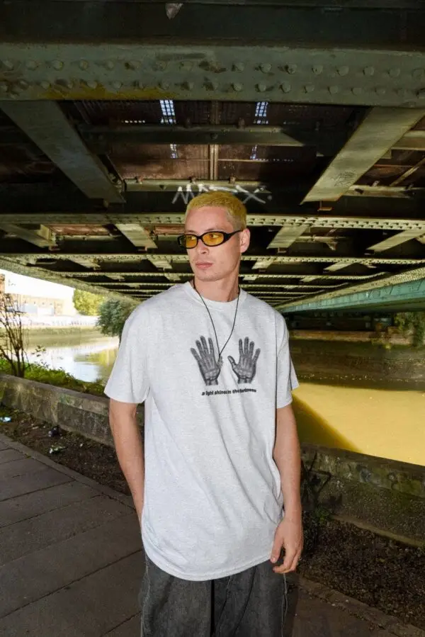 Ash Grey Graphic T-Shirt