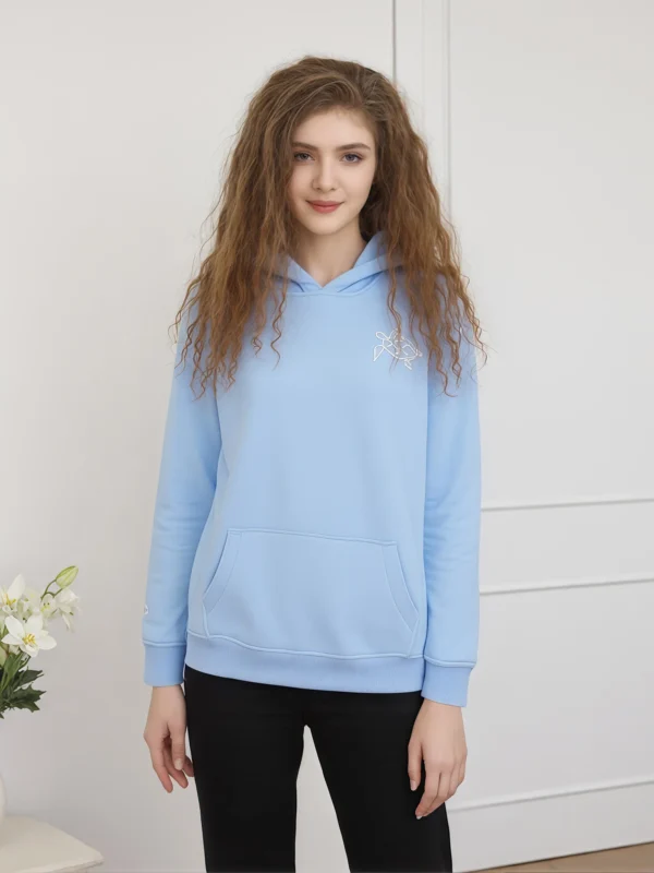Women s Ocean-Inspired Hoodies with Sea Creature Print Long Sleeve Oversized Sweatshirts for Casual Streetwear Fashion - Image 8