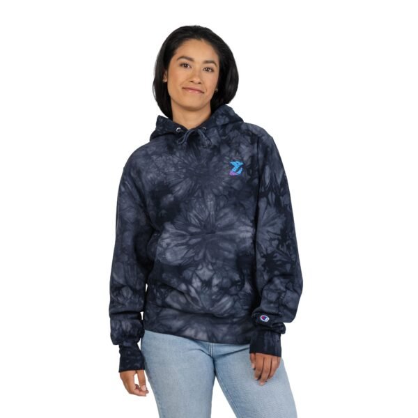 Unisex Tie-Dye Hoodie – Colorful Pullover Sweatshirt | Streetwear Aesthetic for Men & Women - Image 4
